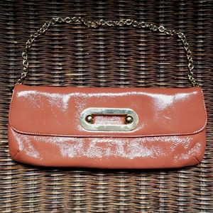 Retro-style Patented Leather Pocketbook